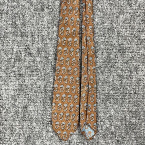 vintage 1990s Altieri Marcella Necktie Tie Mens 54" Skinny Width Italy Italian - Picture 1 of 6